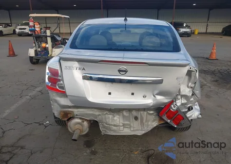 2012 Nissan Sentra 2.0 из США, поврежденный, VIN 3N1AB6AP6CL772218